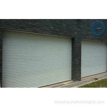 Aluminum CE Automatic Garage Doors White Energy Saving For